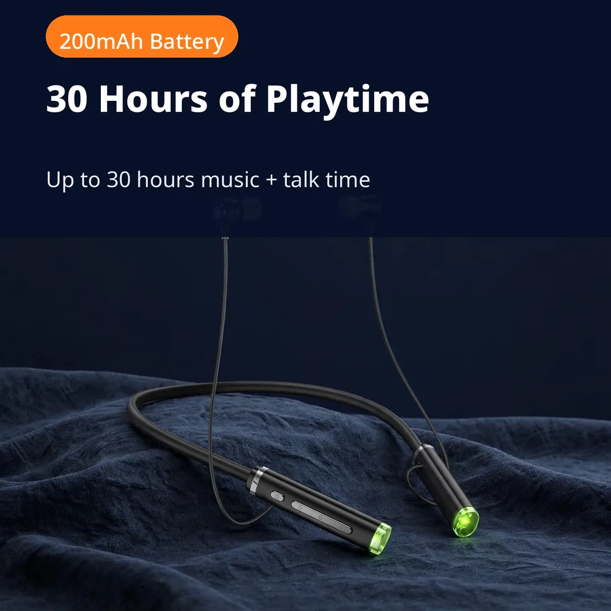 Hoco ES72 battery card — 30 Hours of Playtime. 200mAh Battery chip. Up to 30 hours music + talk time.