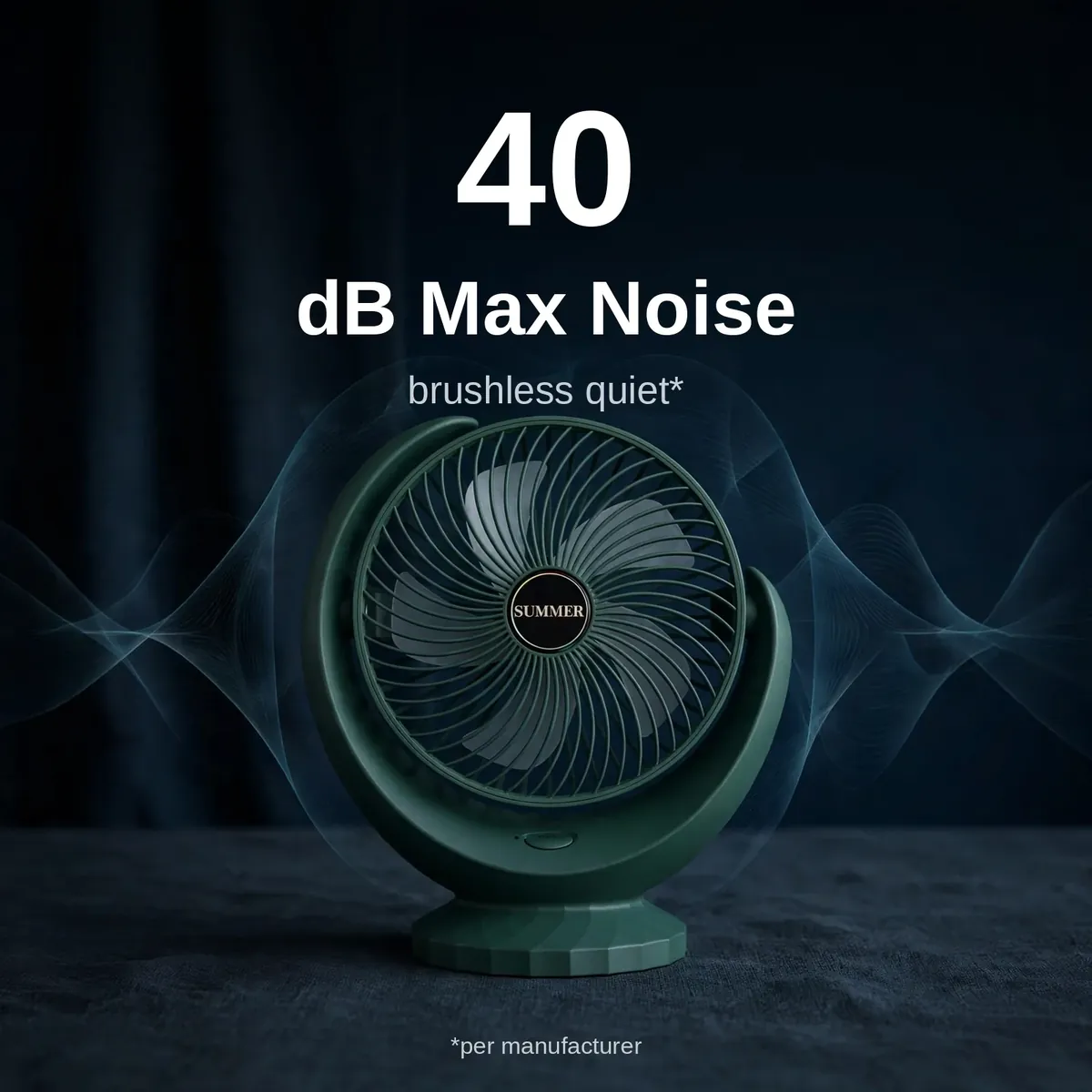 Indiana IRF-881B 40 dB max noise brushless quiet