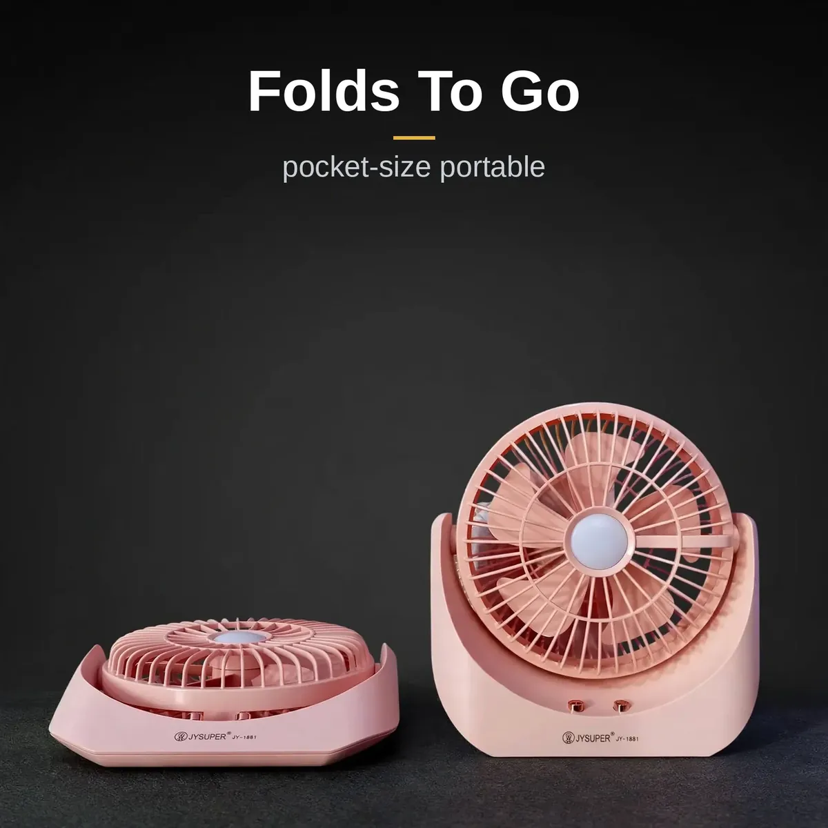 JYSUPER JY-1881 folding flat for pocket-size portability