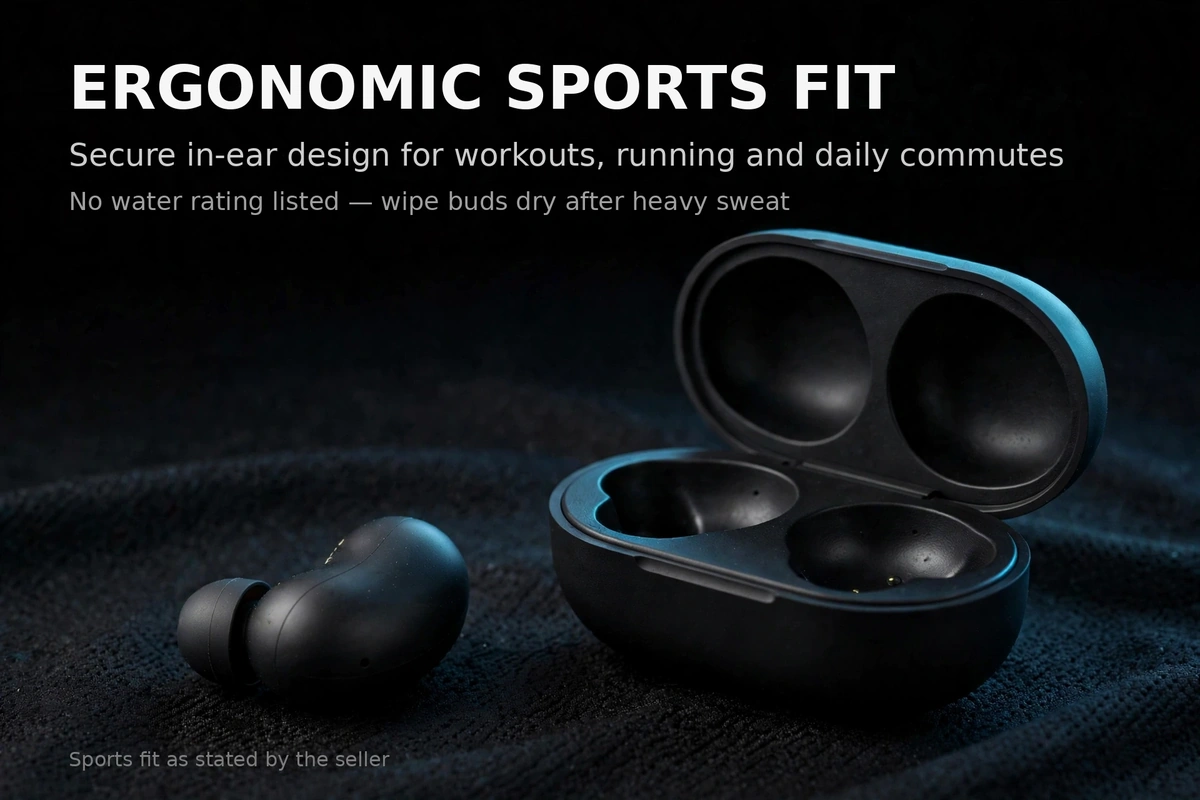 MEKE DiiM Lite sports-fit card: ergonomic sports fit for workouts and commutes, no water rating listed, seller-stated