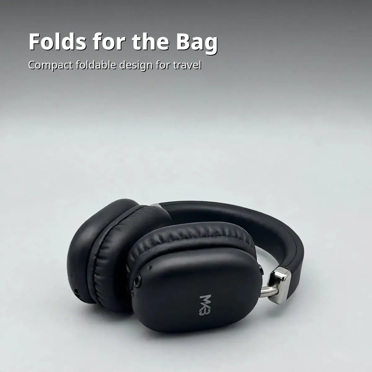 MK3 OH20 Max fold-flat card on a light backdrop — Folds for the Bag. Compact foldable design for travel.