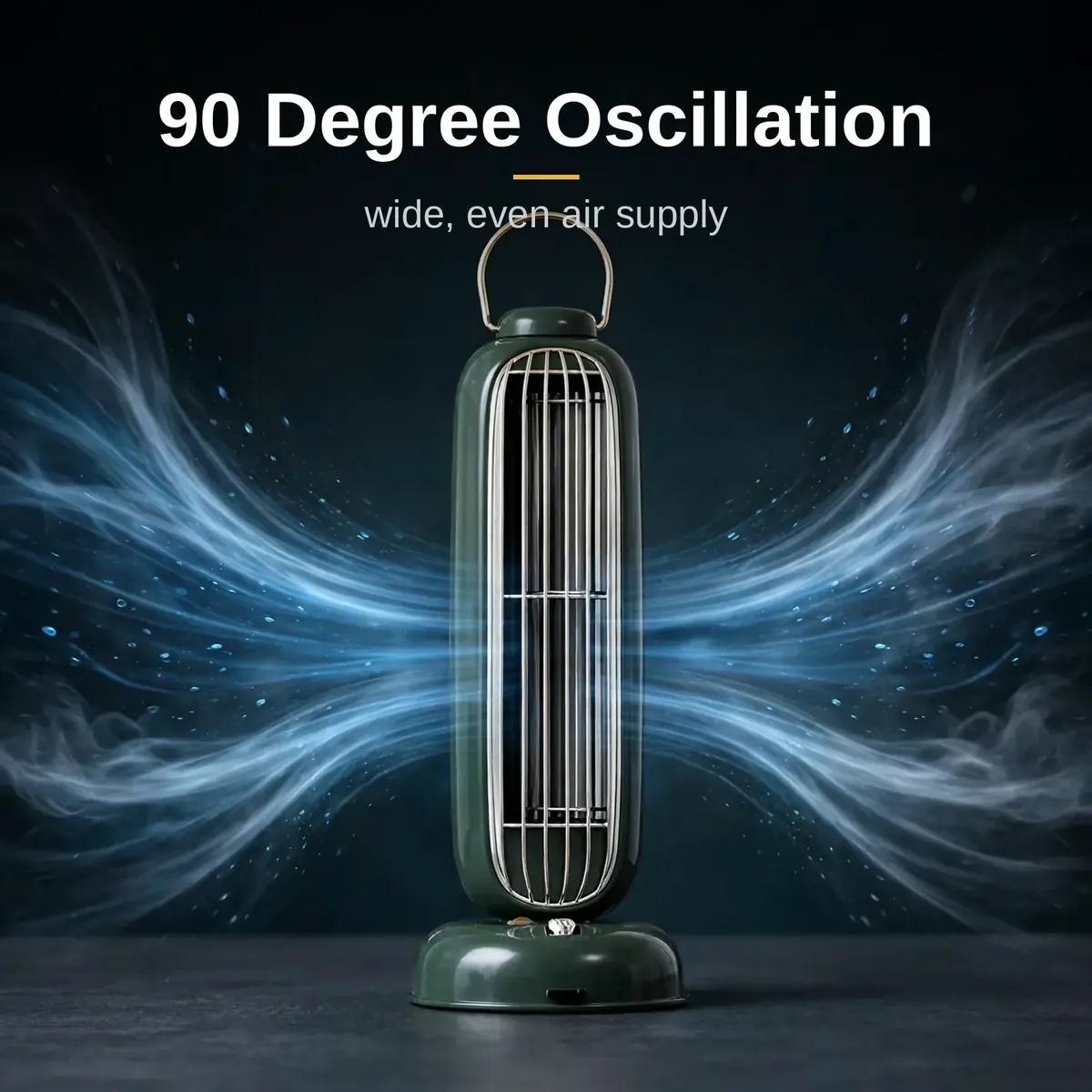 Xundd ZAY-F012 with 90 degree oscillation for wide air supply