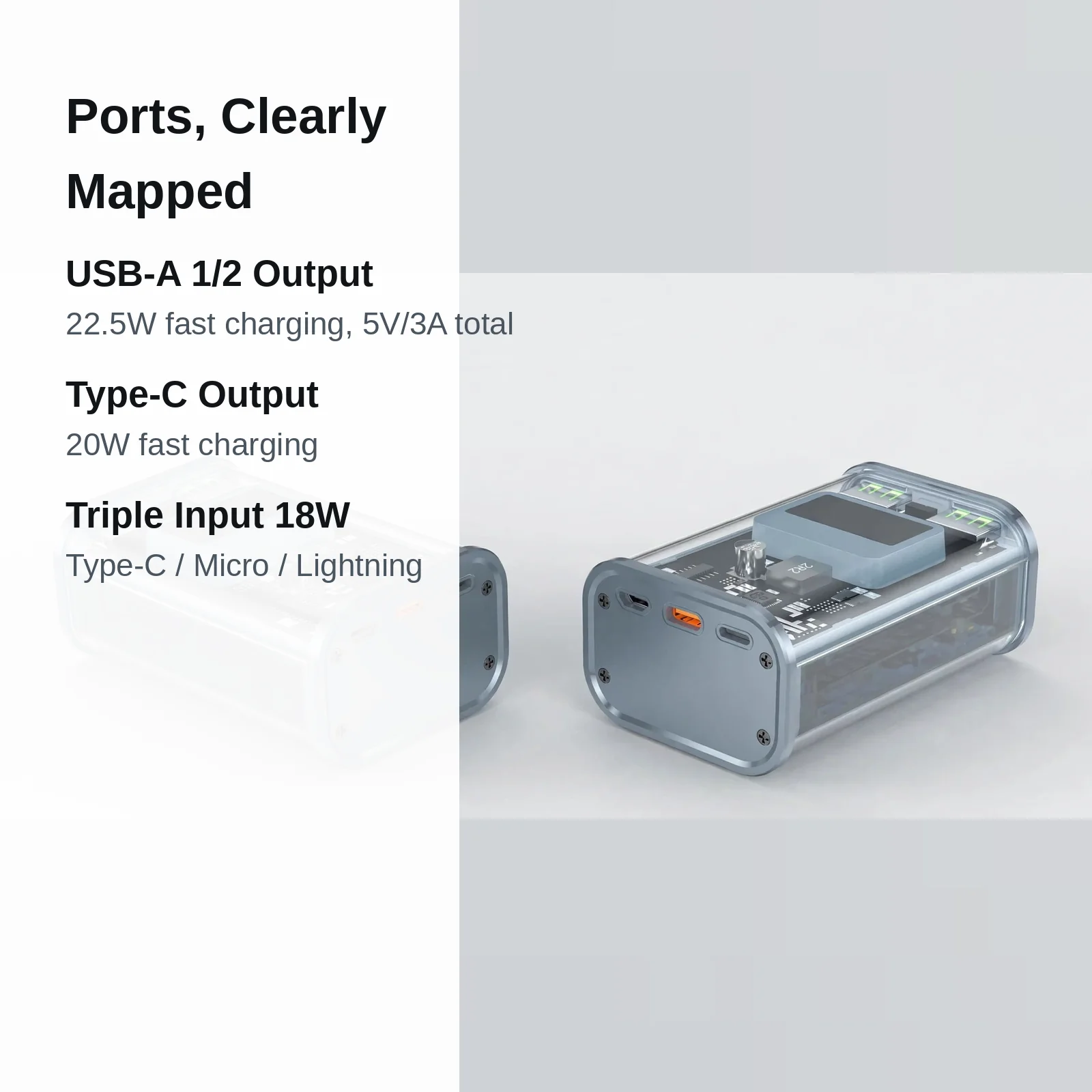 hoco-j105-22-5w-crystal-fast-charging-power-bank-10000-mah-gray-color_06