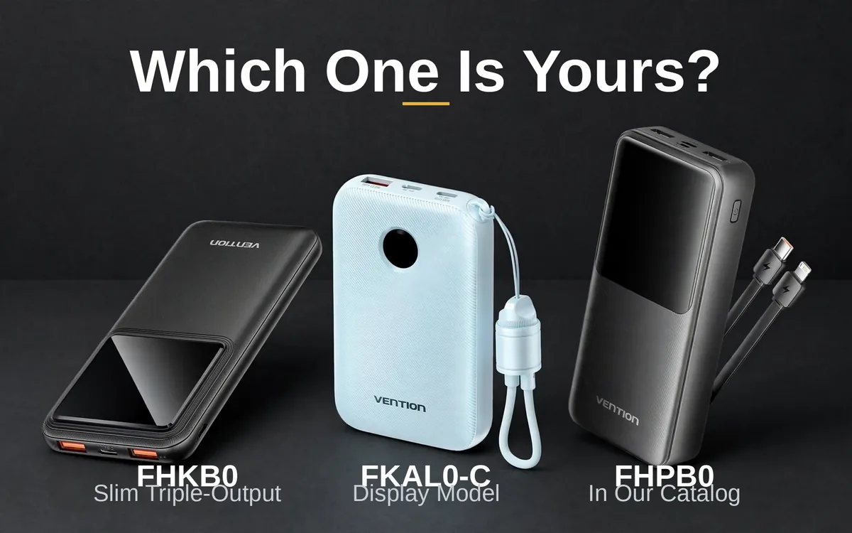 Vention FHKB0 power bank price compared with other Vention power banks in the Gadget Superb catalog
