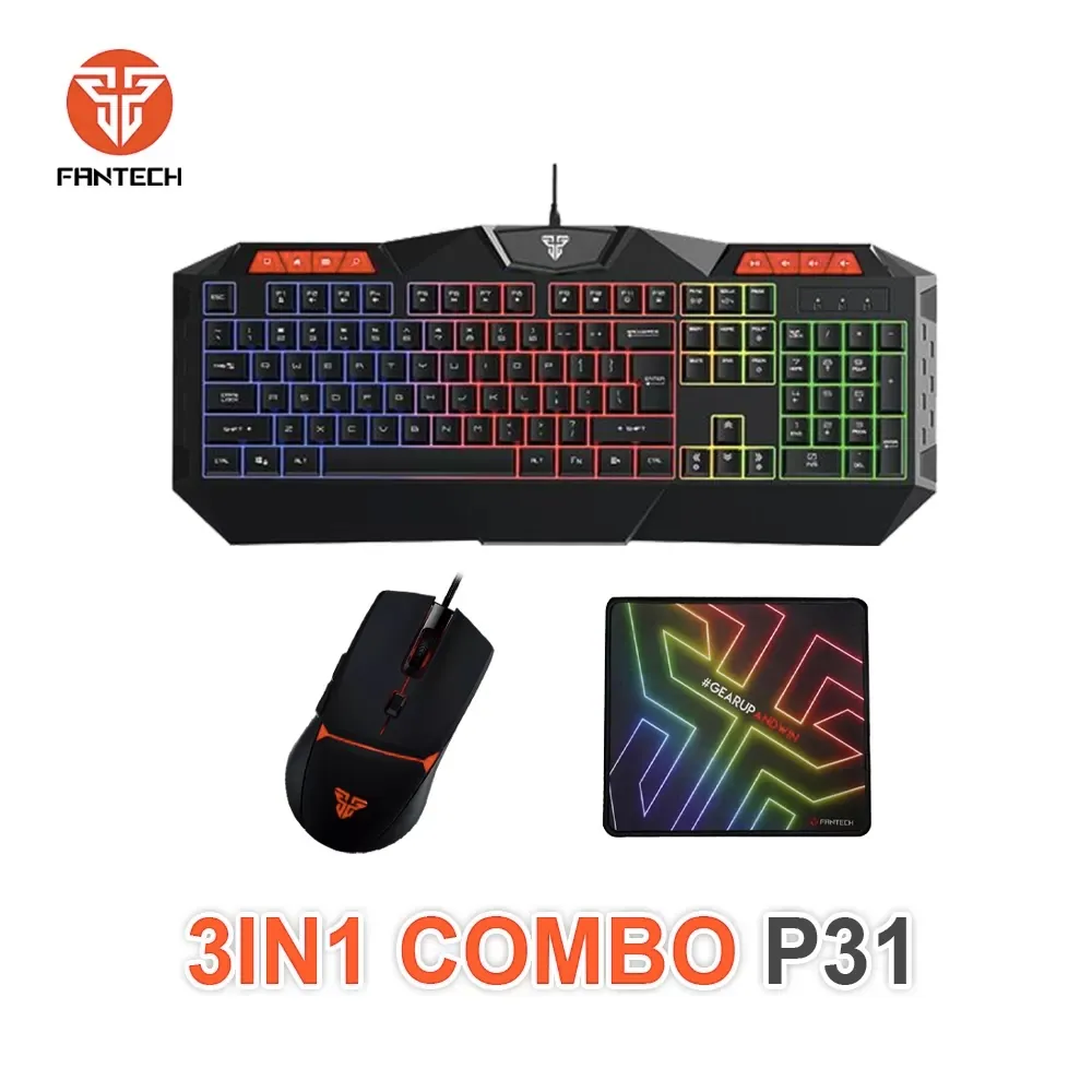 Fantech P31 Keyboard, Mouse & Mousepad Combo Fantech P31 Keyboard, Mouse & Mousepad Combo
