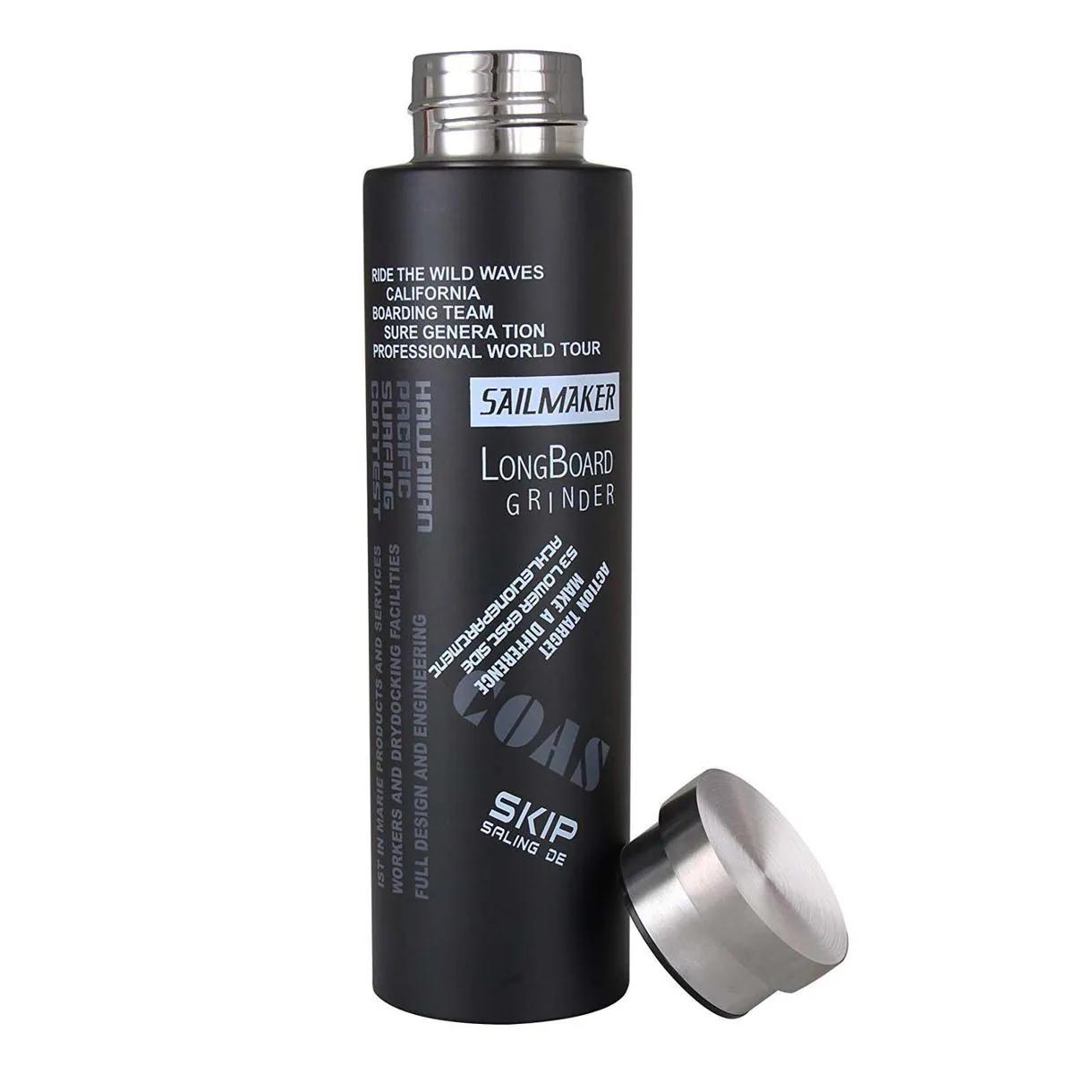 Sports Thermos Bottle Vacuum Flask Water Bottle 800ml - Black Color Sports Thermos Bottle Vacuum Flask Water Bottle 800ml - Black Color