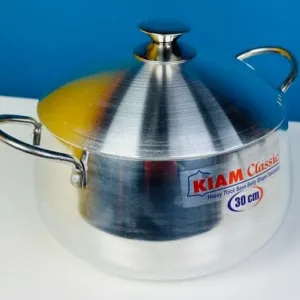 KIAM Classic Belly Shape Saucepan 30cm Induction Bottom