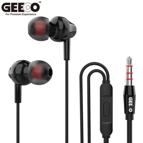 Geeoo X10 3.5mm In-Ear Wired Earphone Geeoo X10 3.5mm In-Ear Wired Earphone