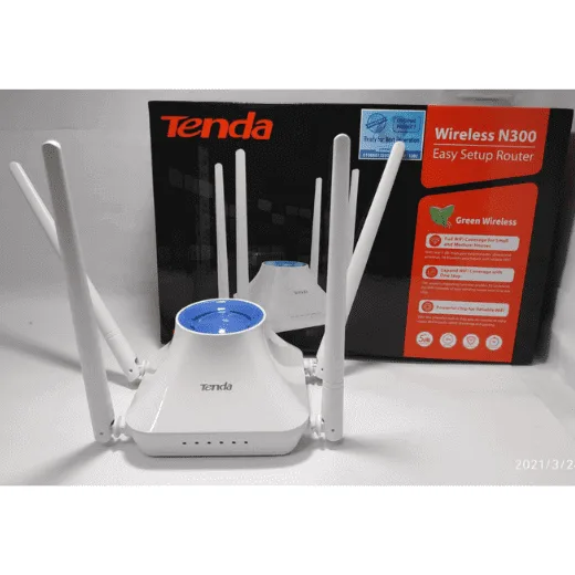 Tenda F6 300Mbps N300 4 Antenna Wifi Router Tenda F6 300Mbps N300 4 Antenna Wifi Router