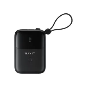 HAVIT PB5215 10000mAh Display Power Bank With Usb-C & Lightning Cable