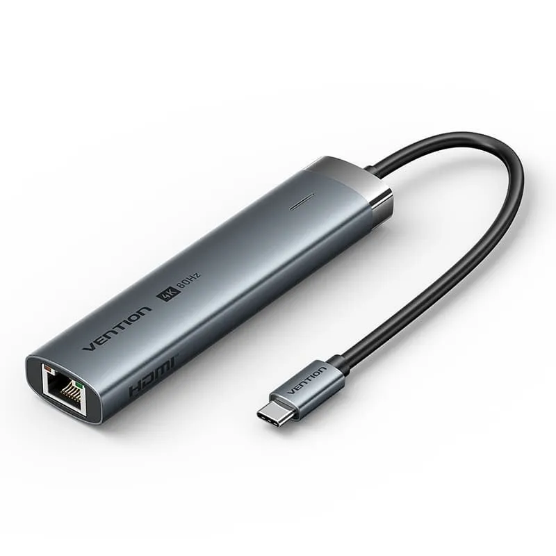 Vention 6-in-1 USB-C Docking Station-TGNHB Vention 6-in-1 USB-C Docking Station-TGNHB
