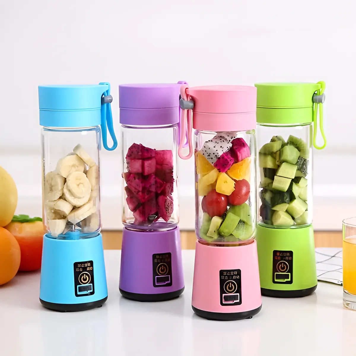 Portable and Rechargeable Juice Blender - Random Color Portable and Rechargeable Juice Blender - Random Color
