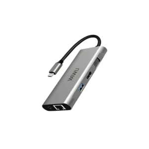 WiWU Alpha A11 in 1 USB Type C HUB - Gray
