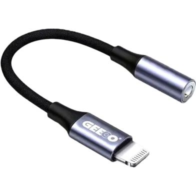 GEEOO AD4 Lightning to 3.5mm Adapter GEEOO AD4 Lightning to 3.5mm Adapter