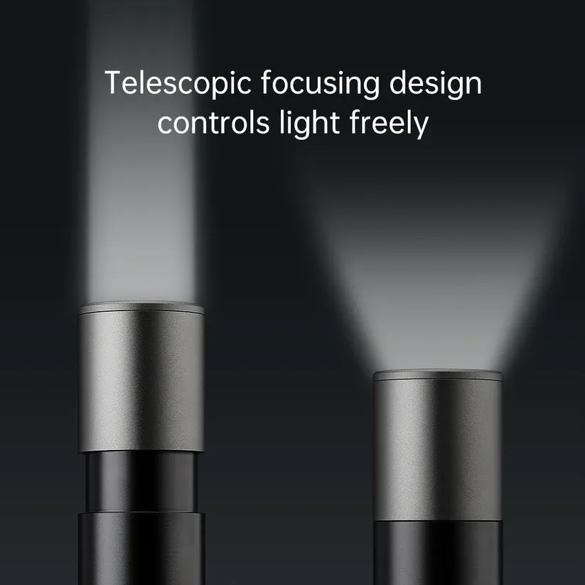 NexTool Simplicity USB-C Rechargeable Zoom Flashlight 150LM NexTool Simplicity USB-C Rechargeable Zoom Flashlight 150LM