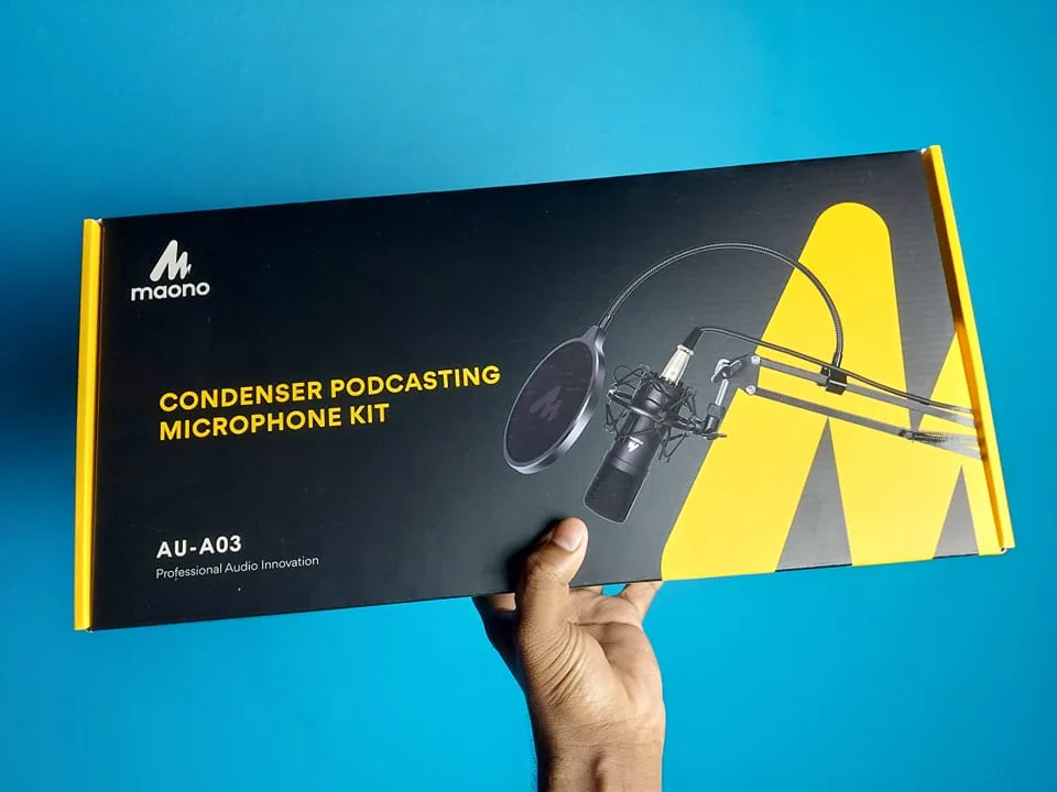 MAONO AU-A03 Condenser Microphone Professional Podcast Studio Microphone Audio 3.5mm Computer Mic For Live Streaming MAONO AU-A03 Condenser Microphone Professional Podcast Studio Microphone Audio 3.5mm Computer Mic For Live Streaming