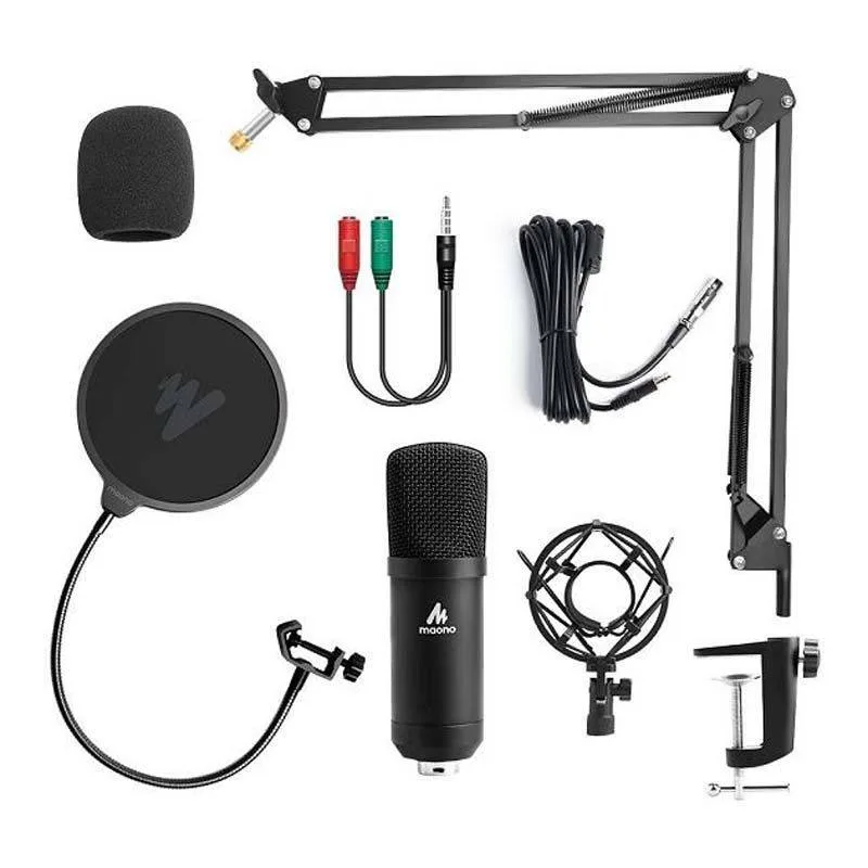 MAONO AU-A03 Condenser Microphone Professional Podcast Studio Microphone Audio 3.5mm Computer Mic For Live Streaming MAONO AU-A03 Condenser Microphone Professional Podcast Studio Microphone Audio 3.5mm Computer Mic For Live Streaming